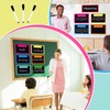 EggSun 7 Pack Magnetic Write & Wipe Paper Organization Chart,Pen