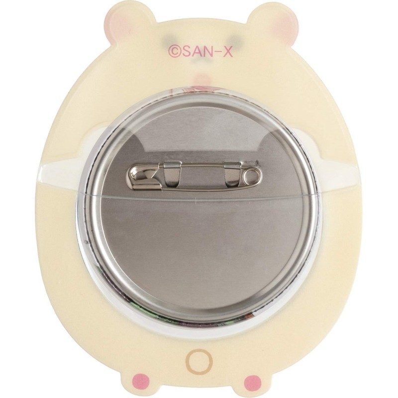 San-x RILAKKUMA Korilakkuma Can Badge Cover
