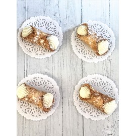 White Round Paper Lace Doilies (Pack of 100) by The Baker Celebrations; Made in Canada (4-inch)