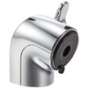 LIXIL INAX Bathroom Shower Head Part, Nickel-Chromium Plated A-5401