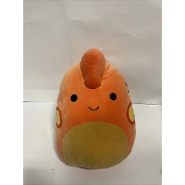 Squishmallows 16" Nichelle the Dinosaur Fruit Lover NWT Orange