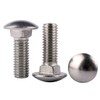 KOSJETHAS 5/16-18 x 3/4" Carriage Bolts Screws, Round Head Square