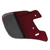 EASTON EXTENDED JAW GUARD, Left-Handed Batter, Maroon