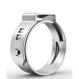 Bates- PEX Cinch Clamp Rings, 1-Inch, 50 Pack, Stainless Steel, Pex Clamps, Pex Rings, 1 Pex Crimp Rings, Pex clamp, 1 inch Pex Clamps, Pex Pipe Clamps, Crimp Clamps, 1 inch Pex Crimp Rings