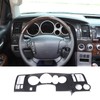 LLKUANG Center Console Dashboard Panel Molding Trim Kit Compatible with