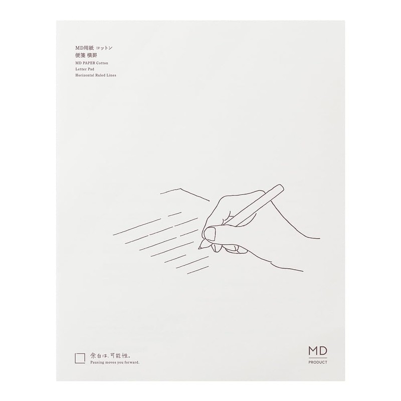 Midori 20587006 Papelería MD Papelería Algodón Horizontal A