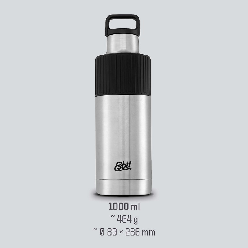 Esbit Vacuum Flask Sculptor Stainless Steel Drinking Bottle 1000 ml