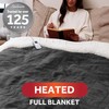 Sunbeam Electric Royal Luxe Microplush Reverse Sherpa Heated Blanket, 12