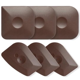 Pan Scraper 6-Pack, Plastic Cleaning Tool for Pots and Pans, Non Scratch Kitchen Gadgets for Cast Iron Care, Dish and Food Scraper