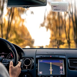 UYKO EZ Pass Holder, Ezpass Holder for Windshield with Strong Suction Cups, Heat & UV Resistant Toll Pass Transponder for Car Fits EZ Pass Mini/iPass 3.7 x 1.9 Inches (Transparent, 2Pack)