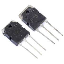 Bridgold 10pcs(5pcs 2SC5198+5pcs 2SA1941) C5198 A1941 Power Amplifier Transistor 140V 10A,TO-3P