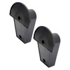 Extreme Max 5001.5811 Minimalist Wall-Mount Helmet Hanger - 2 Count