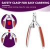 Cuticle Trimmer Extra Sharp, Upgraded 0.98 Inch Jaw Professional Cuticle