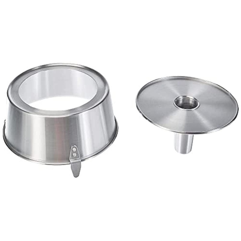 IBILI 787800 Backform für Engelskuchen 25 cm aus Aluminium, Silber,