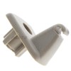 Replacement Parts for 2X Beige Sun Visor Retainer Hook Clips