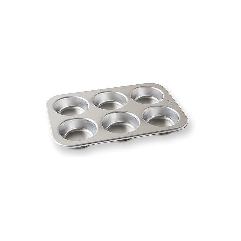 Nordic Ware Naturals Jumbo Coffee Shop Muffin, 6-Cavaties