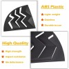YMT Quarter Side Window Scoop Louvers ABS SunShade Cover for