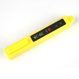 Magnetic Polarity Tester Meter Gauge Detection Pen Magnet North and South Pole Detector Identifier Magnets Gauss Test ±5mT Sensitivity Sensing Area 9x9mm (1.5V Batt Not Included)