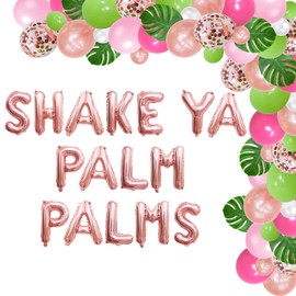 Beach Bachelorette Party Decorations, Luau Tropical Hawaii Bachelorette Party Decorations Hawaiian Bridal Shower Decor, Bachelorette Balloons Decor Favors Supplies Beach Bach Bachelorette Decorations