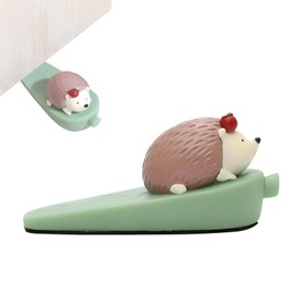 HERCHR Door Stoppers, Animal Door Stopper, Cute Door Stops Decorative Doorstop, Decorative Door Stoppers Door Wedges Portable Door Stopper, Funny Door Stop Floor Door Stop(Hedgehog)