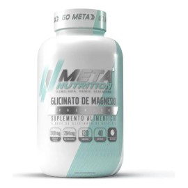 Meta Nutrition Glicinato Magnesio Alta Pureza 120 Caps Sabor