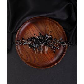 Denifery Women Colorful Hair Comb Wedding Bridal Crystal Clip Bridesmaid Hair Dress Rhinestone Hair Piece Prom Special Occasion Hair Accessorie (Color 6)