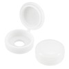 sourcing map Plastic Hinged Screw Cover Caps 5.8mm Hole Fold
