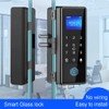 Smart Lock for Glass Door, Lock Automatically, 5 Ways Unlock,