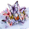 Ghope 3D Pop Up Birthday Greeting Card Butterflies and Flowers,