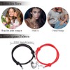 4 Piezas Pulseras Para Pareja y Collares para Parejas, Pulseras