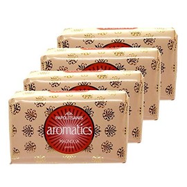 Papoutsanis Greek Aromatic Soaps - Magnolia, 4 x 125gr bars w/Free US Shipping