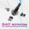 Statik 360 Globright Pro (6ft Blue) & GaN Charger (100W)