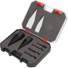 Lehelife 6pcs Firewood Log Splitter Drill Bit Removable Cones Wood