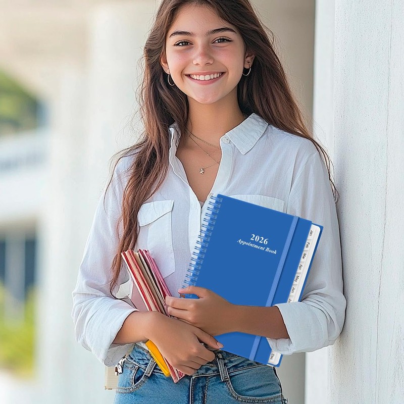 2026 Appointment Book & Planner - A5 Daily Hourly Planner