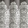 Lush Decor Boho Medallion Shower Curtain, 72" x 72", Dark