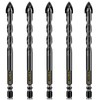 5 Pcs 3/8" Masonry Concrete Drill Bit Set for Tile