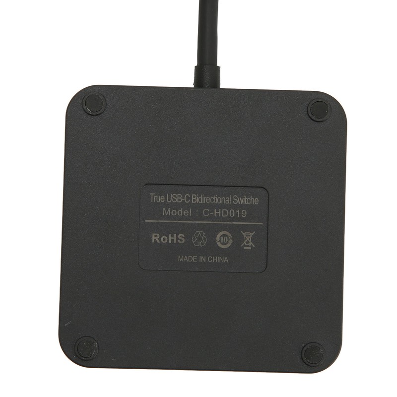 USB C Switch 2 in 1 Output Plug and Play