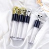 Skull Design Empty Lip Gloss & Lip Glaze Tubes/Bottles for Cosmetic Packaging One Size / Silver Skull 30ea