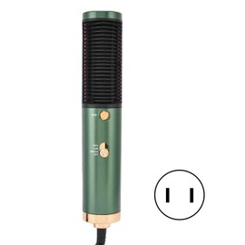 Straightening Brush Fast Heating Salon AntiScalding 3Gear Constant Temperature Ring Electric Hair Brush for Home