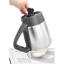 Leckerhelfer Dough Turner - Dough Flower Smart Uznd Innovative - Dough Remover - Suitable for Thermomix TM5/TM6