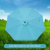 Simple Deluxe 9FT Outdoor Patio Umbrella 8 Ribs Table Umbrellas
