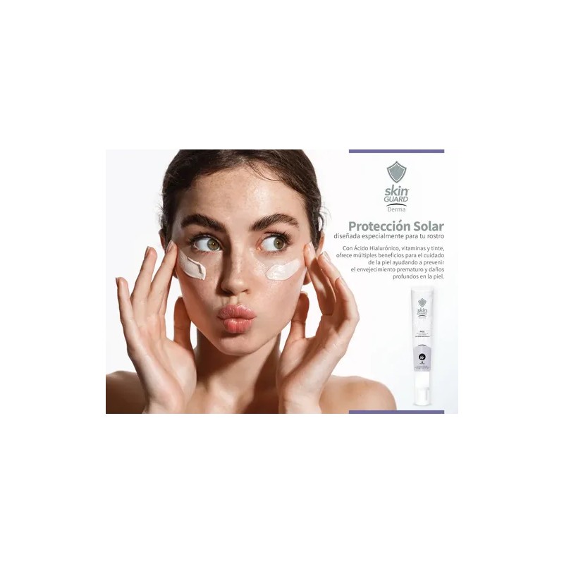 Protector Solar Facial Mineral Con Ácido Hialurónico Fps 50