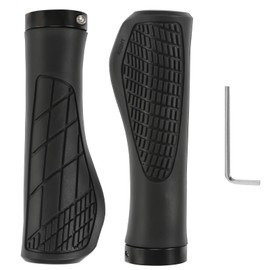 Bicycle Grips, 1 Pair Bicycle Handlebar Grips Ergonomic Handlebar Grips Bicycle, Bicycle Handlebar Grip Non-Slip Handlebar Grips for MTB Trekking Bike City Bike Road Bike (Diameter 22 mm)