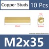 ORANXIN M2 x 35 mm 10 Pcs Double Brass Standoffs