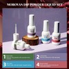 Morovan Dip Powder Nail Kit Starter: 18 Colors Dip Powder