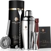 Rusty Barrel Mayfair Cocktail Shaker Set | Cocktail Making Set,