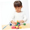 FRCOLOR Double-Ended Kids Blocks Building Hammer Set 2pcs Practical Assemble