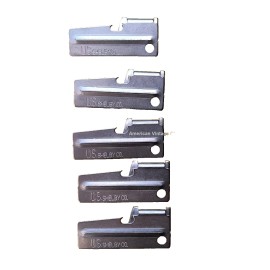 Shelby Co US 5 Pack P38 P-38 Can Opener Shelby Co US Mess Camping Survival Military Scouts
