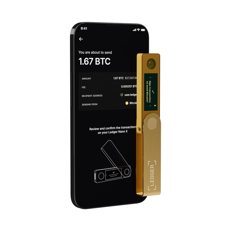Ledger Nano X - Secure and manage your crypto &