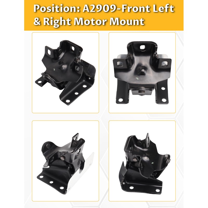Engine Motor Mounts Left & Right 2pcs for 99-06 Silverado